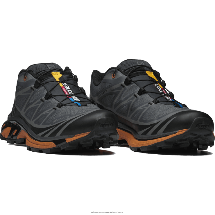 sportschoenen voor heren - xt-6 gore-tex utility Salomon 22DD8126 zwart/ebbenhout/marmelade
