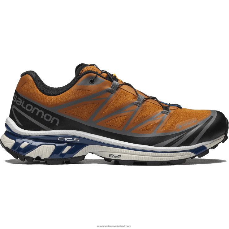 sportschoenen voor heren - xt-6 gore-tex utility Salomon 22DD8127 marmelade/zwart/marine pioenroos