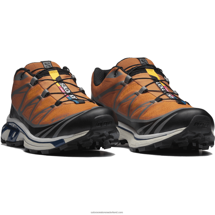 sportschoenen voor heren - xt-6 gore-tex utility Salomon 22DD8127 marmelade/zwart/marine pioenroos