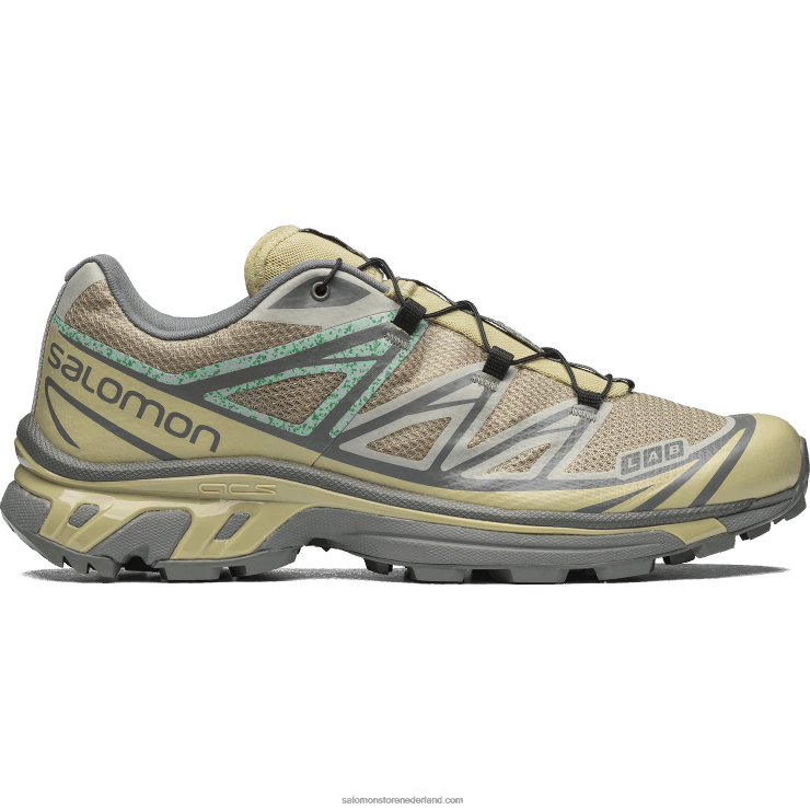 sportschoenen voor heren - xt-6 mindful Salomon 22DD8215 grijsgroen/mosgrijs/castorgrijs
