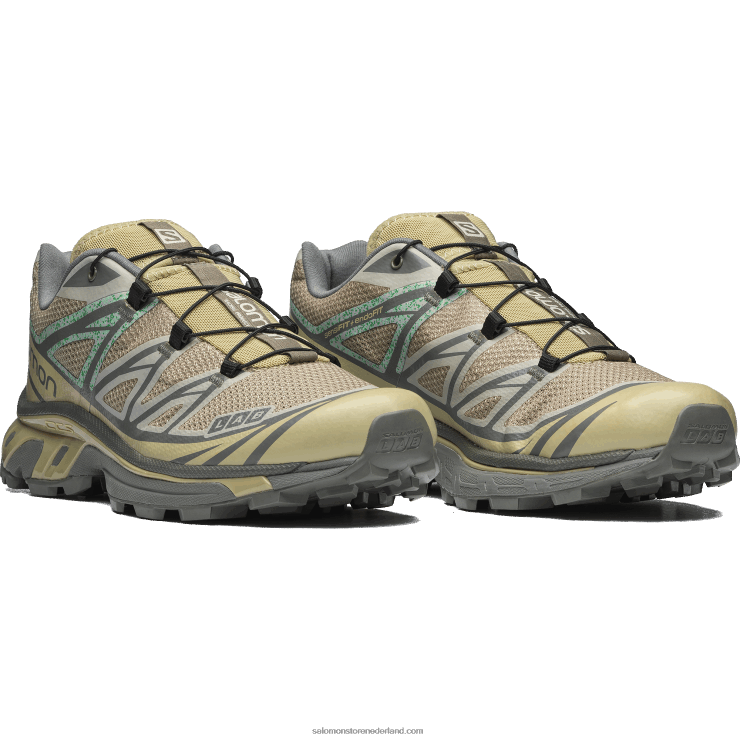 sportschoenen voor heren - xt-6 mindful Salomon 22DD8215 grijsgroen/mosgrijs/castorgrijs