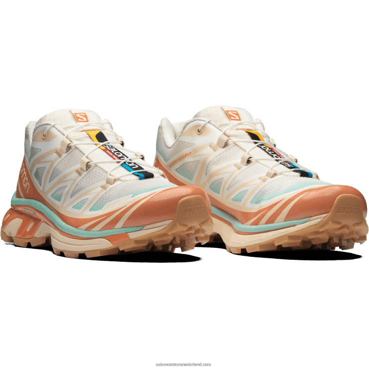 sportschoenen voor heren - xt-6 skyline Salomon 22DD8130 vanille-ijs/yucca/zongebakken