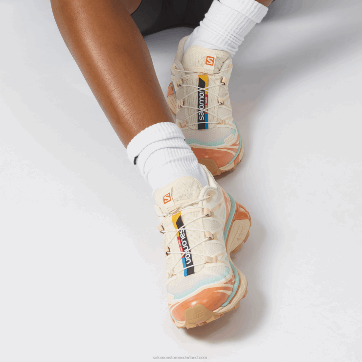 sportschoenen voor heren - xt-6 skyline Salomon 22DD8130 vanille-ijs/yucca/zongebakken