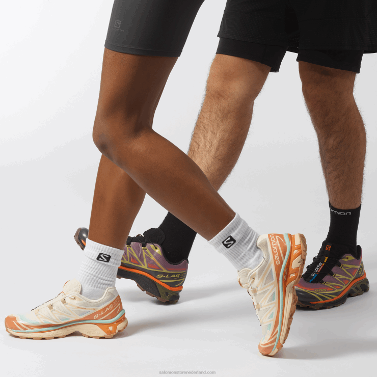 sportschoenen voor heren - xt-6 skyline Salomon 22DD8130 vanille-ijs/yucca/zongebakken