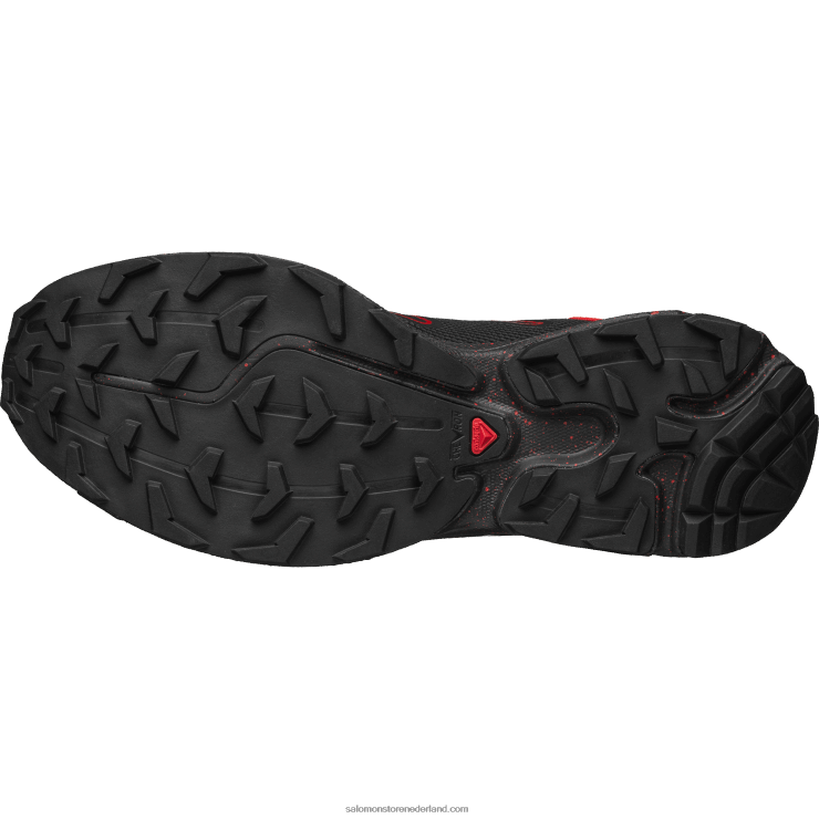 sportschoenen voor heren - xt-rush 2 Salomon 22DD8106 zwart/magneet/vurig rood