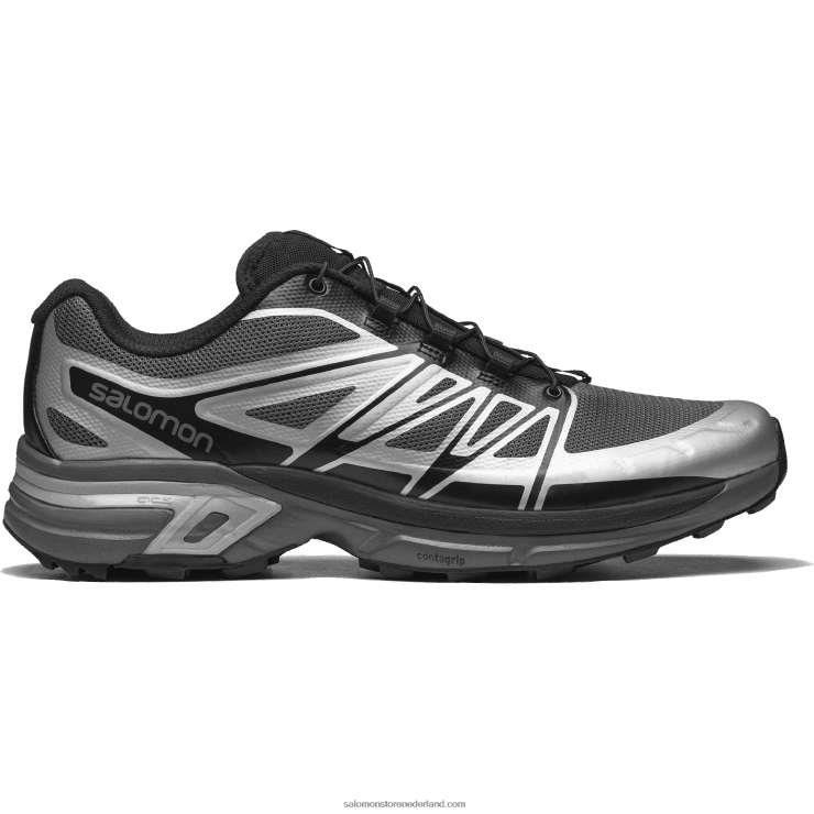 sportschoenen voor heren - xt-wings 2 Salomon 22DD8188 zilver/stille kap/zwart