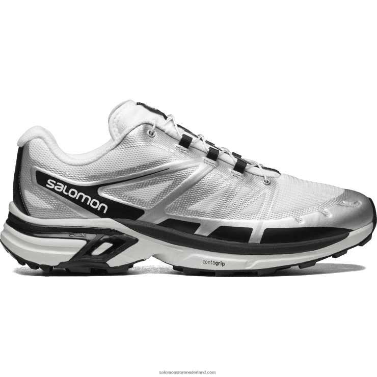 sportschoenen voor heren - xt-wings 2 Salomon 22DD8194 wit/zilver metallic x/zwart