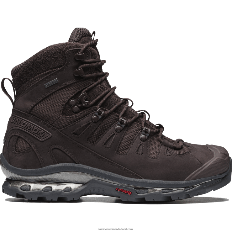 sportschoenen voor heren - zoektocht 3 4d gore-tex Salomon 22DD8213 chocolade pruim/zwart
