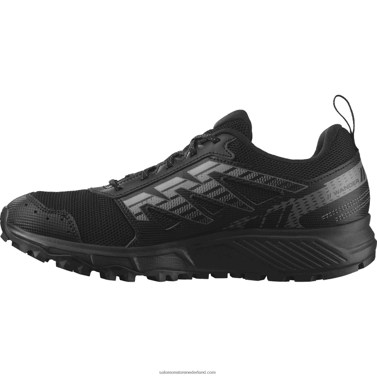 hardloopschoenen voor heren - dwalen Salomon 22DD81486 zwart/tin/vorstgrijs