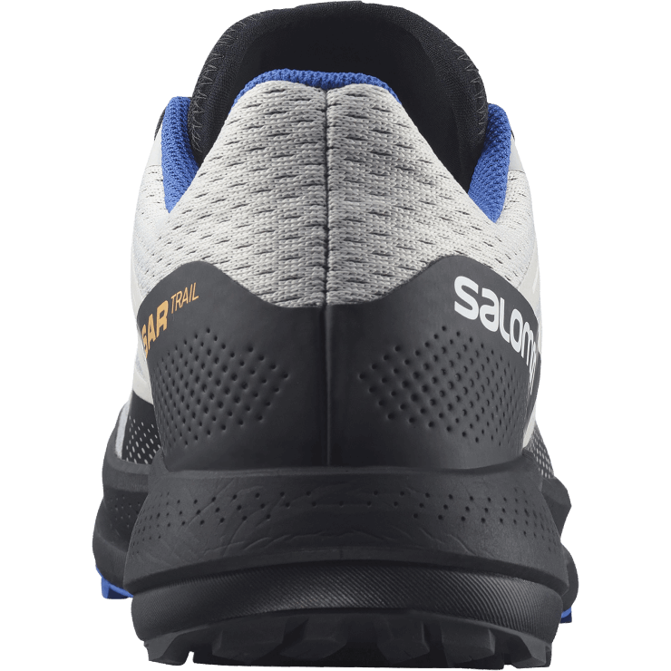 trailrunningschoenen voor heren - pulsar trail Salomon 22DD81461 maansteen/zwart/verblindend blauw