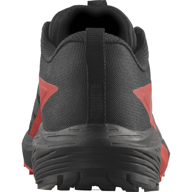 trailrunningschoenen voor heren - sense ride 5 Salomon 22DD81432 zwart/vurig rood