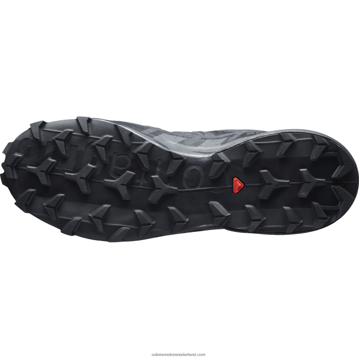 trailrunningschoenen voor heren - speedcross 6 breed Salomon 22DD81471 zwart/fantoom