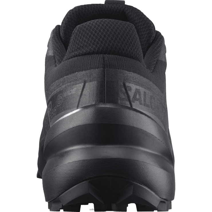 trailrunningschoenen voor heren - speedcross 6 breed Salomon 22DD81471 zwart/fantoom