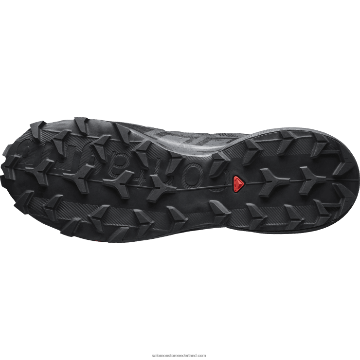 trailrunningschoenen voor heren - speedcross 6 gore-tex Salomon 22DD81465 zwart/fantoom