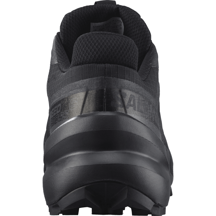 trailrunningschoenen voor heren - speedcross 6 gore-tex Salomon 22DD81465 zwart/fantoom