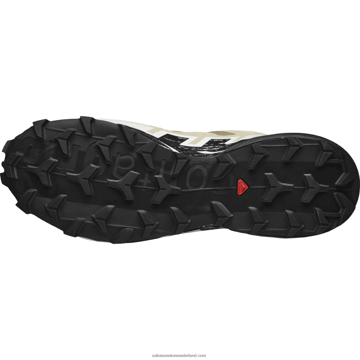 trailrunningschoenen voor heren - speedcross 6 gore-tex Salomon 22DD81466 kelp/zwart/vanille-ijs