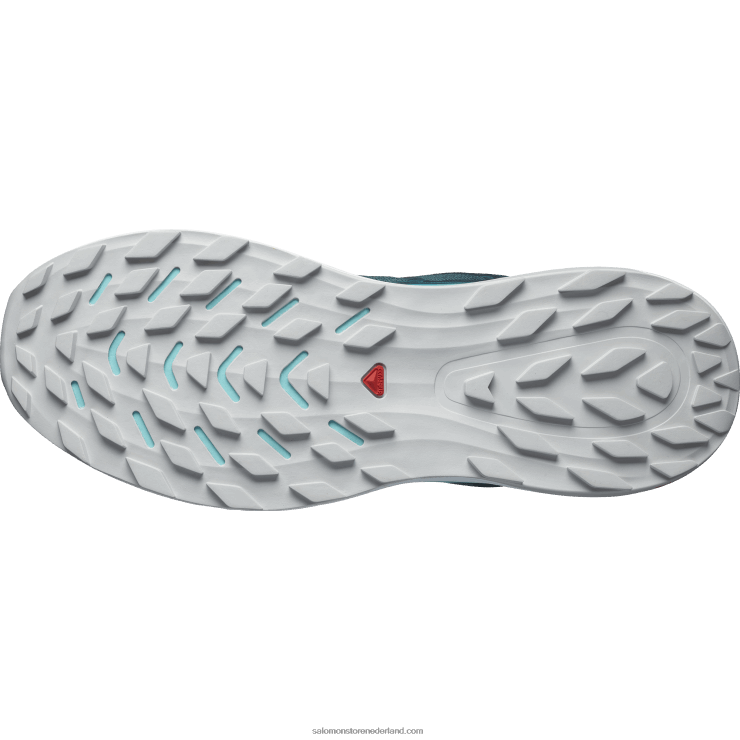 trailrunningschoenen voor heren - ultra glide 2 breed Salomon 22DD81469 atlantisch diep/blauw stralend/vurig rood