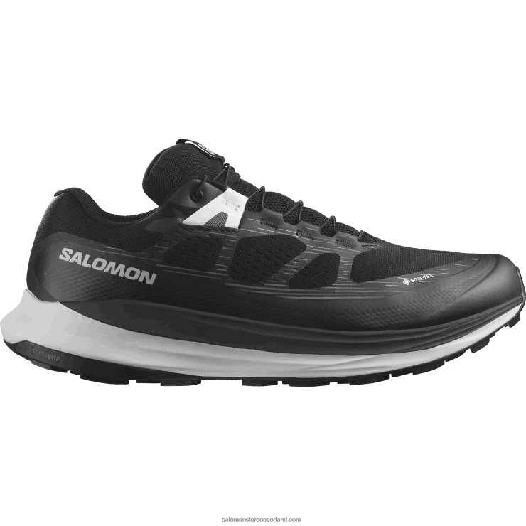 trailrunningschoenen voor heren - ultra glide 2 gore-tex Salomon 22DD81443 zwart/maansteen/wit