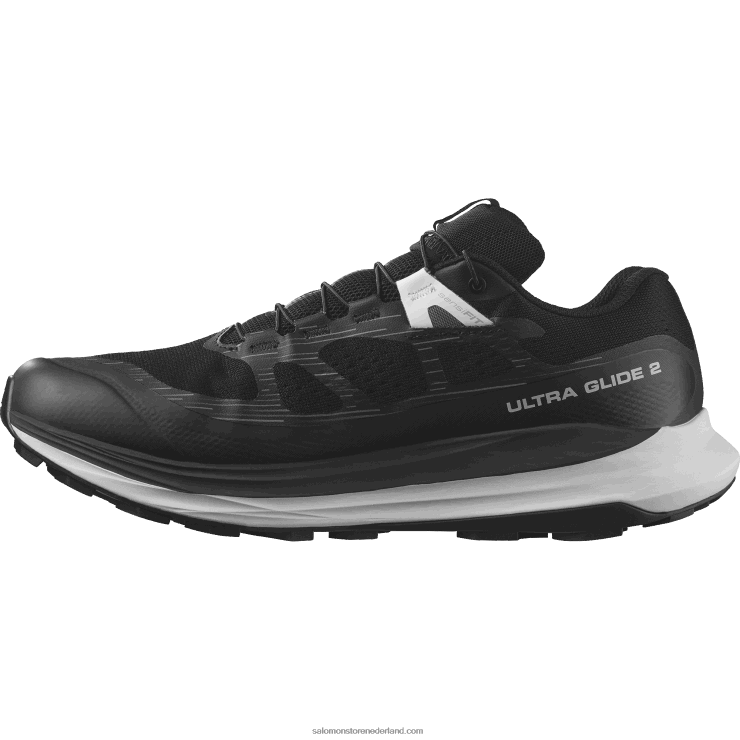 trailrunningschoenen voor heren - ultra glide 2 gore-tex Salomon 22DD81443 zwart/maansteen/wit