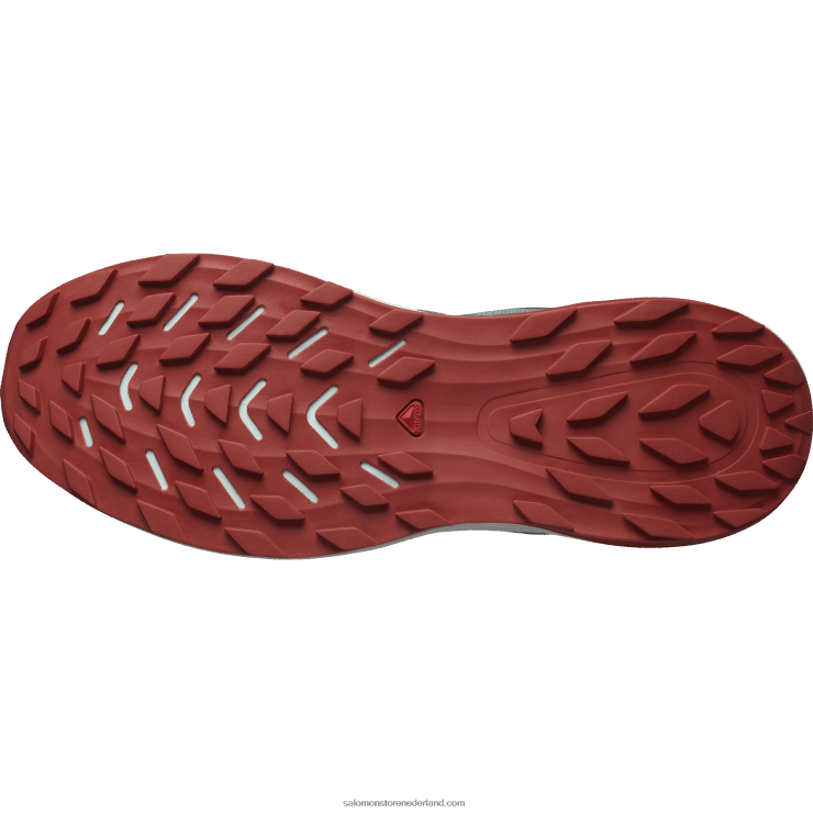 trailrunningschoenen voor heren - ultraglide 2 Salomon 22DD81440 lelieblad/gebleekte aqua/hete saus