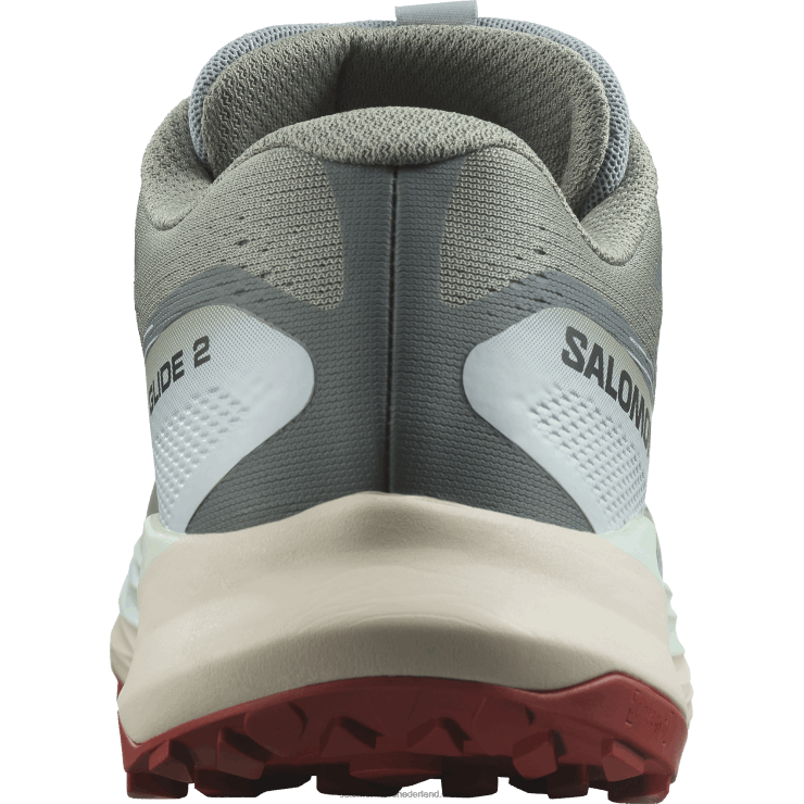 trailrunningschoenen voor heren - ultraglide 2 Salomon 22DD81440 lelieblad/gebleekte aqua/hete saus