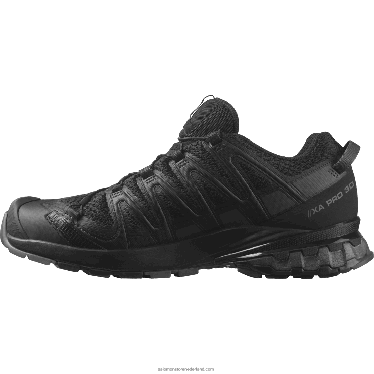 trailrunningschoenen voor heren - xa pro 3d v8 Salomon 22DD81479 zwart/magneet