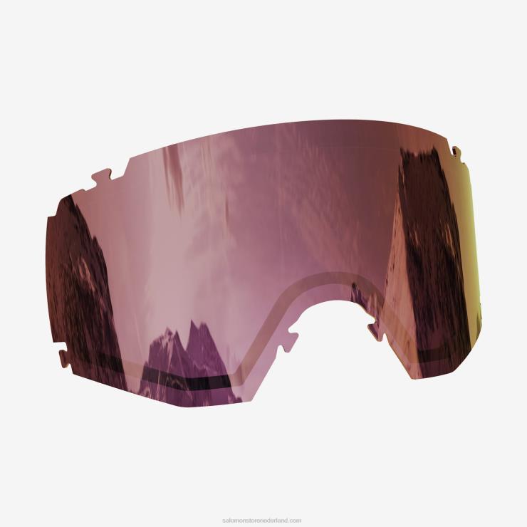 heren accessoire - s/view lens sigma zilver roze Salomon 22DD8523 roze