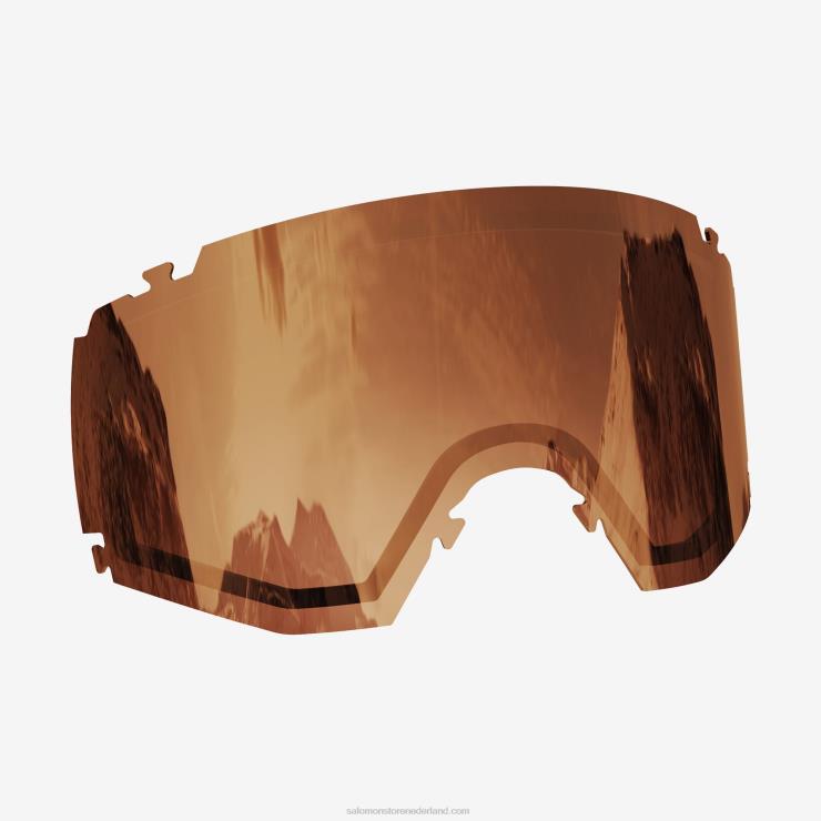 herenaccessoire - s/view lens flash tonic oranje Salomon 22DD8514 tonische sinaasappel