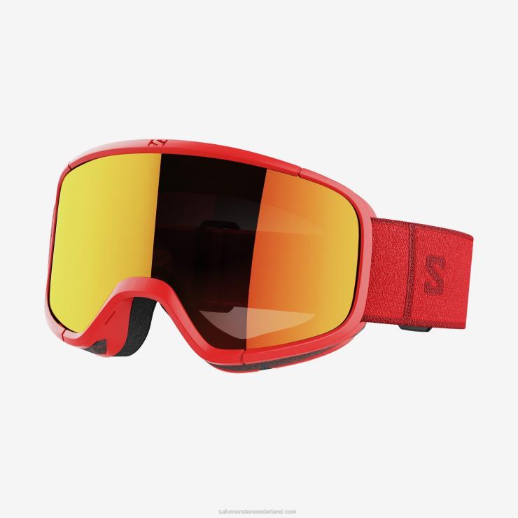 herenbril - aksium 2.0 Salomon 22DD8485 rood
