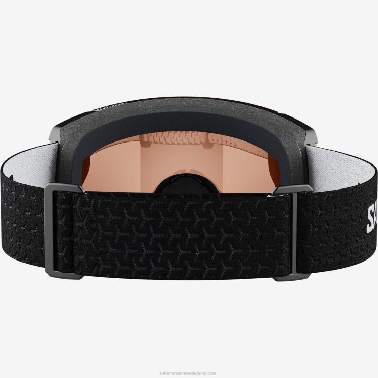 herenbril - s/view meekleurend Salomon 22DD8476 zwart