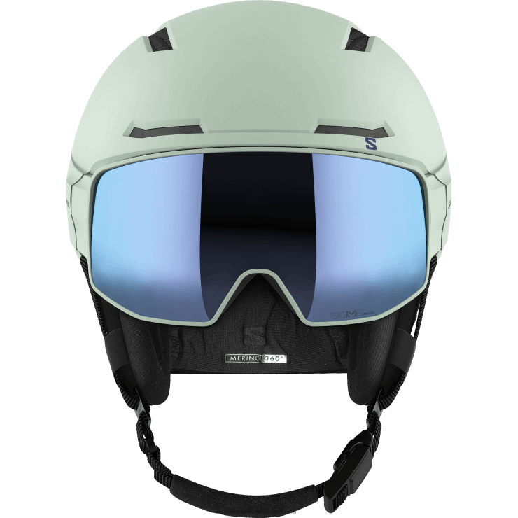 herenhelm - driver prime sigma photo mips Salomon 22DD81272 wit/mos