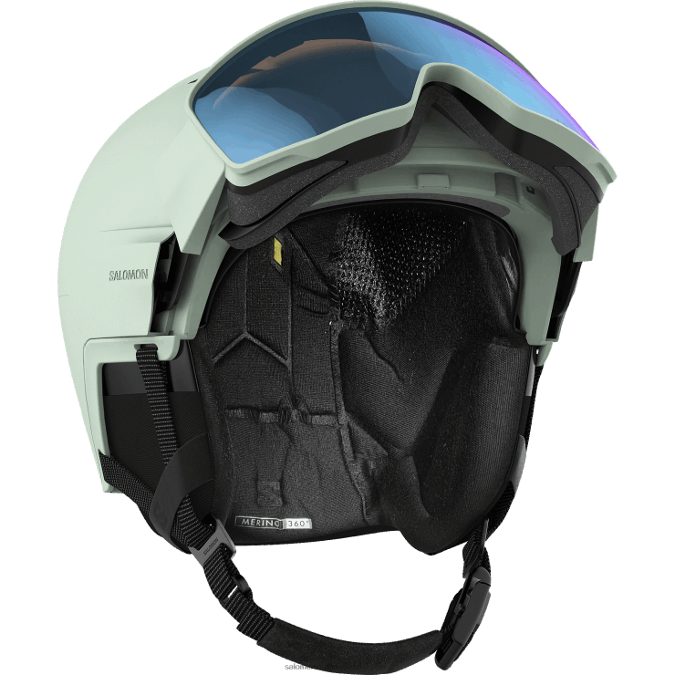 herenhelm - driver prime sigma photo mips Salomon 22DD81272 wit/mos