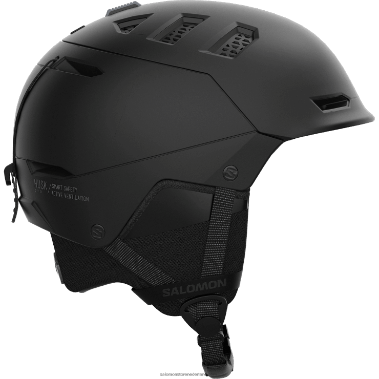herenhelm - husk pro mips Salomon 22DD81264 zwart