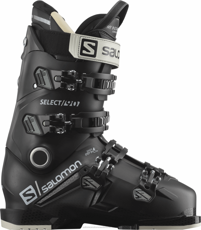 pisteschoenen voor heren - selecteer 90 Salomon 22DD81236 zwart/belluga/regenachtige dag