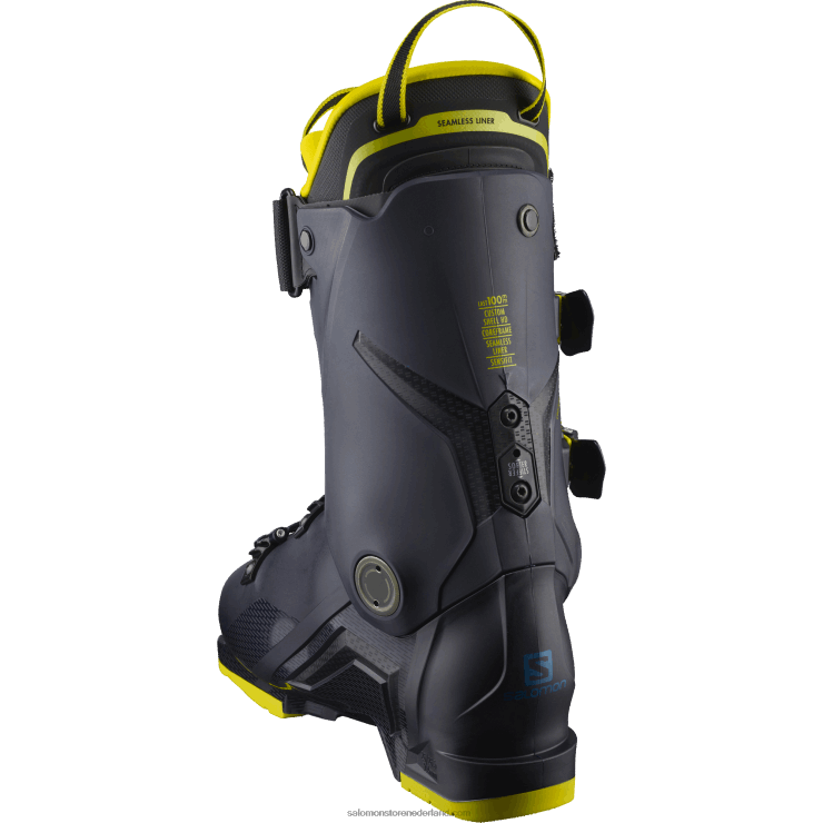 skischoenen voor heren - s/pro 130 Salomon 22DD81217 nachthemel/veiligheidsgeel/middeleeuws blauw