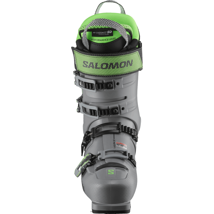 skischoenen voor heren - s/pro alpha 120 Salomon 22DD81230 staalgrijs/pastel neongroen 1/zwart