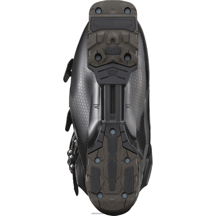 skischoenen voor heren - s/pro hv 100 Salomon 22DD81229 zwart/belluga/grijs