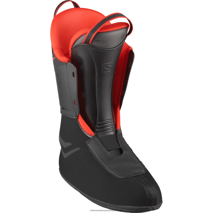 skischoenen voor heren - s/pro hv 120 Salomon 22DD81228 belluga metallic/rood metallic