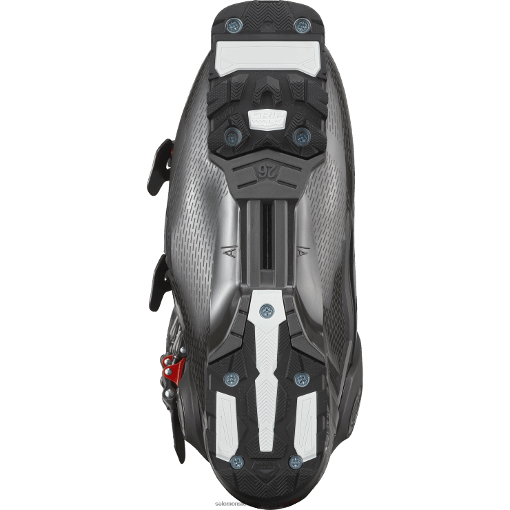 skischoenen voor heren - s/pro hv 120 Salomon 22DD81228 belluga metallic/rood metallic