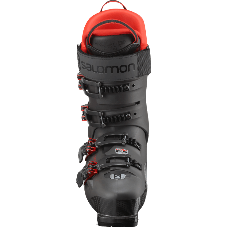 skischoenen voor heren - s/pro hv 120 Salomon 22DD81228 belluga metallic/rood metallic