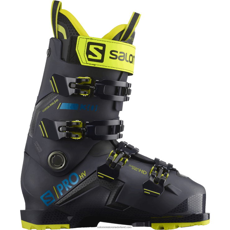 skischoenen voor heren - s/pro hv 130 Salomon 22DD81227 nachthemel/zuurgroen/zwart