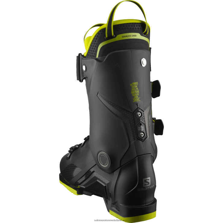 skischoenen voor heren - s/pro mv 110 Salomon 22DD81231 zwart/zuurgroen/donkerzilver metallics05