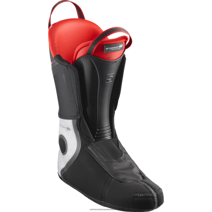 skischoenen voor heren - s/pro mv 120 Salomon 22DD81222 belluga/rood/zwart