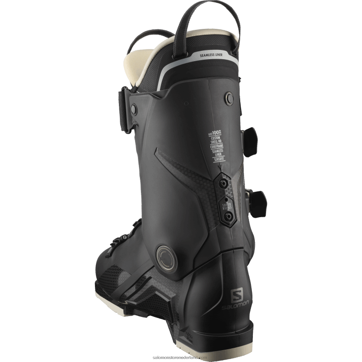 skischoenen voor heren - s/pro mv 120 Salomon 22DD81223 zwart/regenachtige dag/belluga