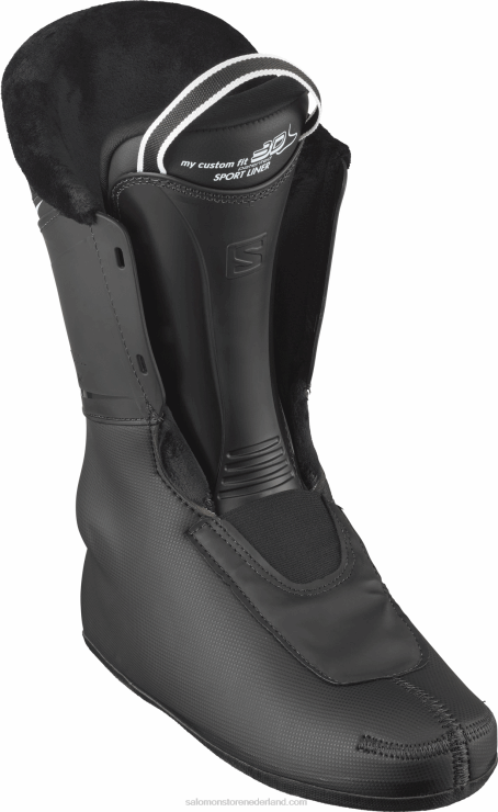 skischoenen voor heren - s/pro mv 90 cs Salomon 22DD81240 zwart/oliegroen/wit