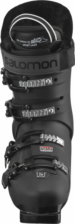 skischoenen voor heren - s/pro mv 90 cs Salomon 22DD81240 zwart/oliegroen/wit