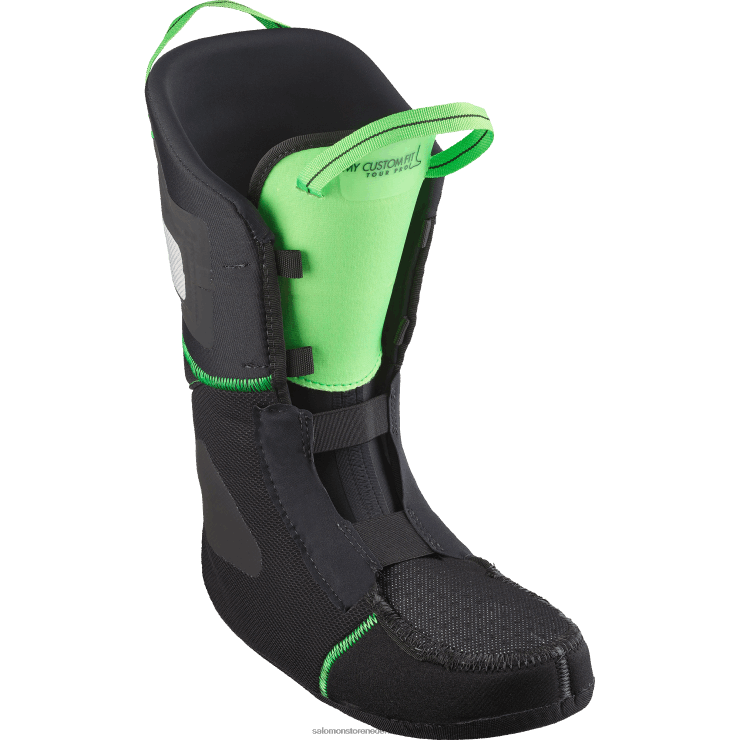 toerlaarzen voor heren - mtn summit pro Salomon 22DD81221 regenachtige dag/belluga/pastel neon groen 1