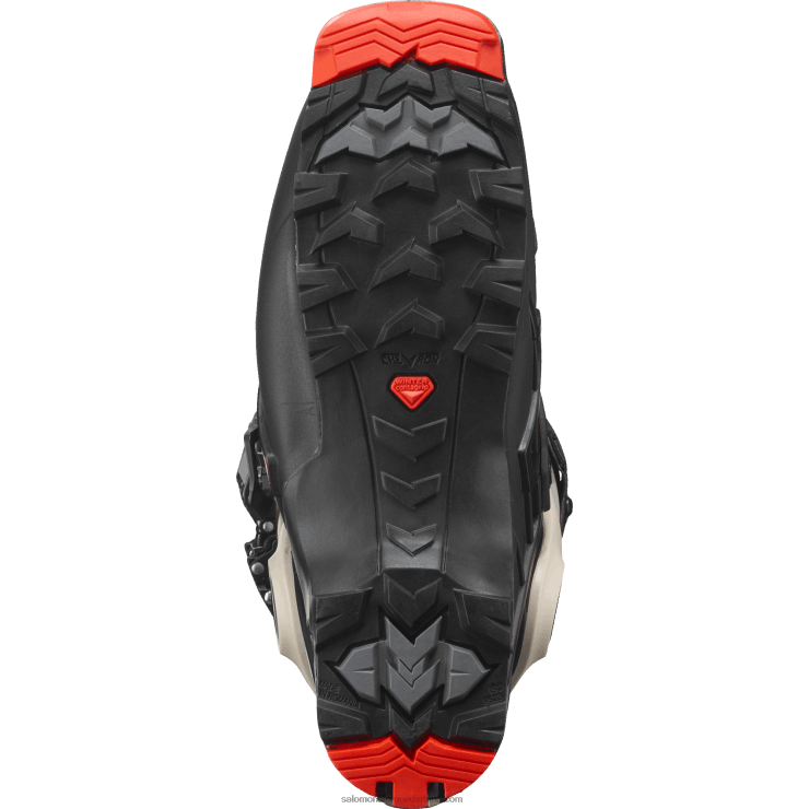 toerlaarzen voor heren - s/lab mtn Salomon 22DD81214 zwart/regenachtige dag/rood