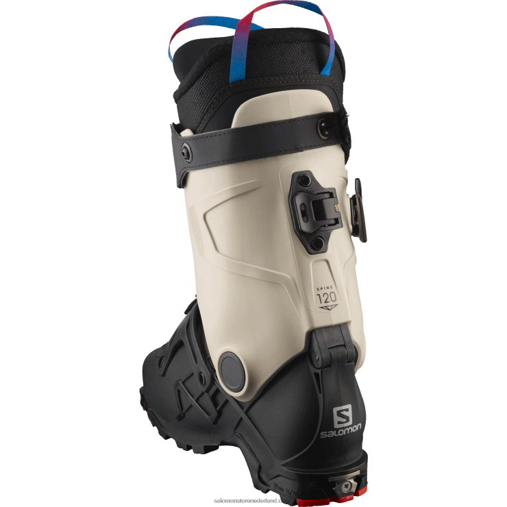 toerlaarzen voor heren - s/lab mtn Salomon 22DD81214 zwart/regenachtige dag/rood