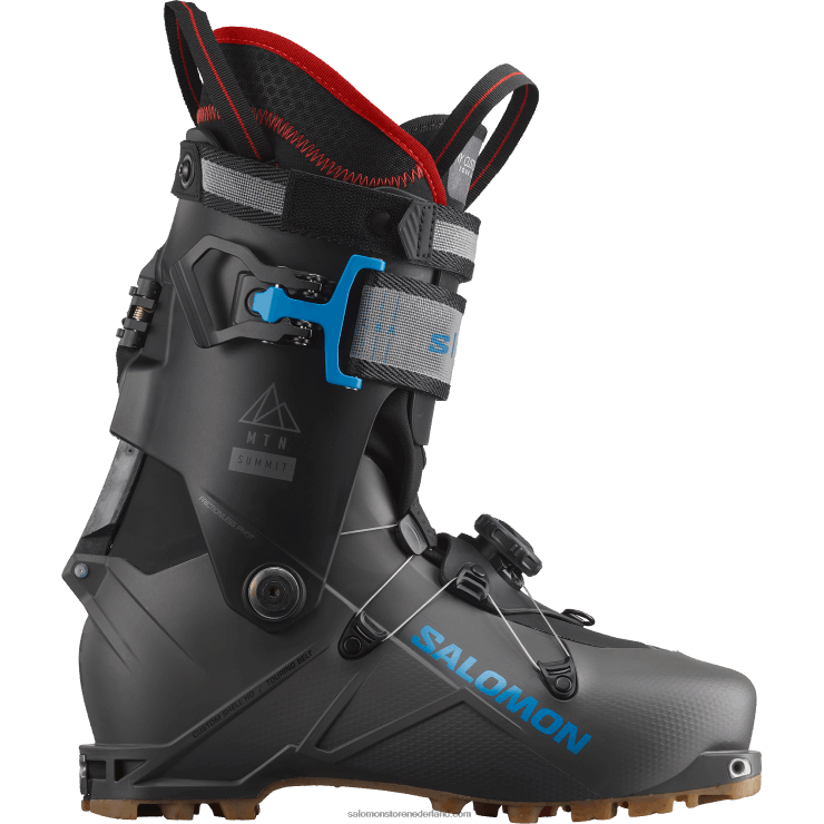 toerlaarzen voor heren - s/lab mtn summit Salomon 22DD81216 zwart/antraciet/trancend blauw